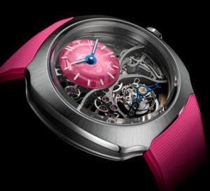 Moser &amp; Cie Streamliner Cylindrical Tourbillon Skeleton Alpine : rose et en ligne uniquement