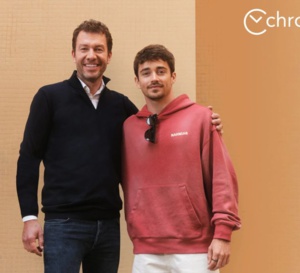 Charles Leclerc, le pilote de Formule 1, investit dans la plateforme Chrono24
