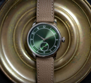 Louis Erard x The Horophile : une Petite Seconde Metropolis en "vert urbain"