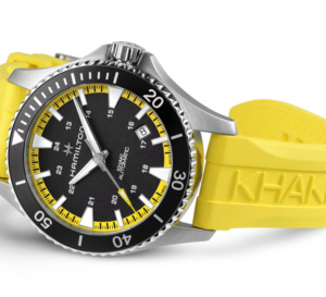 Hamilton Khaki Navy Scuba Auto : jaune, rouge ou orange ?