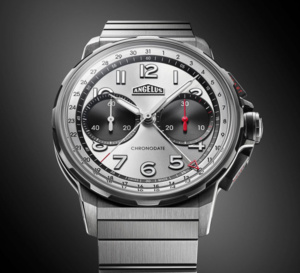 Angelus Chronodate Titanium Magnetic Silver Edition : gris de gris ton sur ton