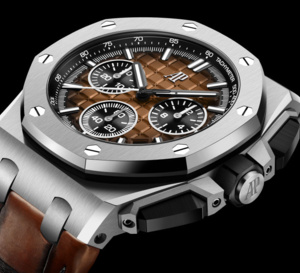 Audemars Piguet Royal Oak Offshore chronographe : acier et bronze fumé