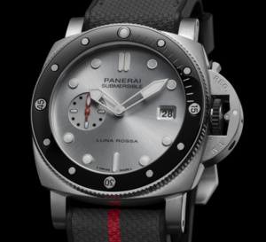 Panerai Submersible QuarantaQuattro Luna Rossa : un cadran tel la coque fuselée de l'AC75