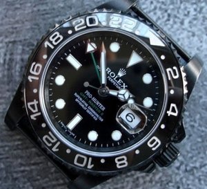 BJSonline.com revient avec deux nouveaux modèles de Rolex customisées en PVD noir mat