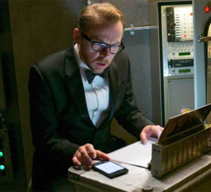 Mission Impossible - Rogue Nation : Simon Pegg porte une Tissot T-Touch