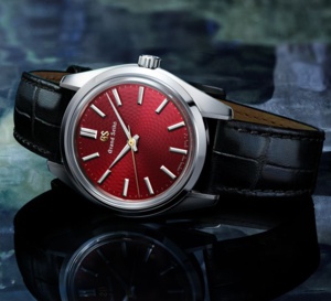 Grand Seiko exclusivité Europe : l'étang japonais pour inspiration (modèle en acier)