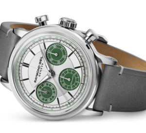 Raymond Weil x Largo Winch : un chrono Millésime aux compteurs "vert dollar" !