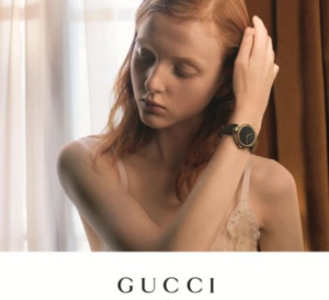 Gucci : nouvelle campagne montres et joaillerie