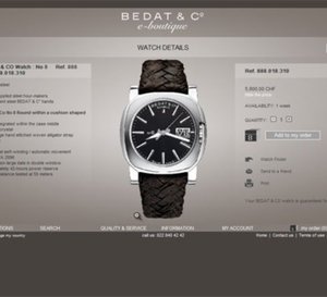 Bedat &amp; Co s’ouvre à la vente en ligne…