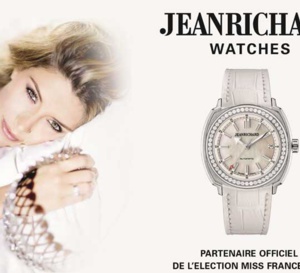 Jeanrichard : montre officielle Miss France 2016