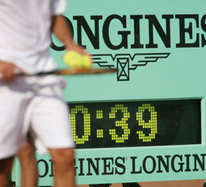 Longines revient chronométrer les matchs de Roland-Garros