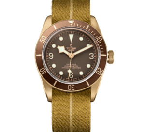 Tudor Heritage Black Bay Bronze : un bracelet en tissu totalement exclusif