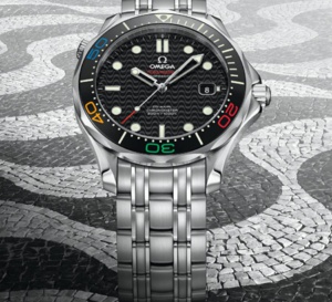 Omega s'expose au Printemps pour les J.O. de Rio