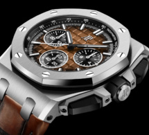 Audemars Piguet Royal Oak Offshore chronographe : acier et bronze fumé