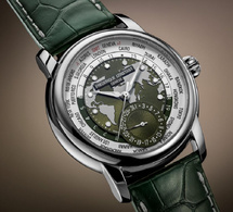 Frederique Constant Classic Worldtimer Manufacture : le retour du vert