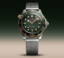 Omega : une nouvelle Seamaster Diver 300M en titane et bronze gold