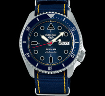 Seiko F Sports Denham Limited Edition : pour un look denim au poignet