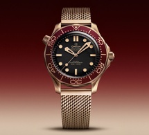 Omega Seamaster Diver 300M bronze gold : quand le bronze offre la chaleur de l'or rose